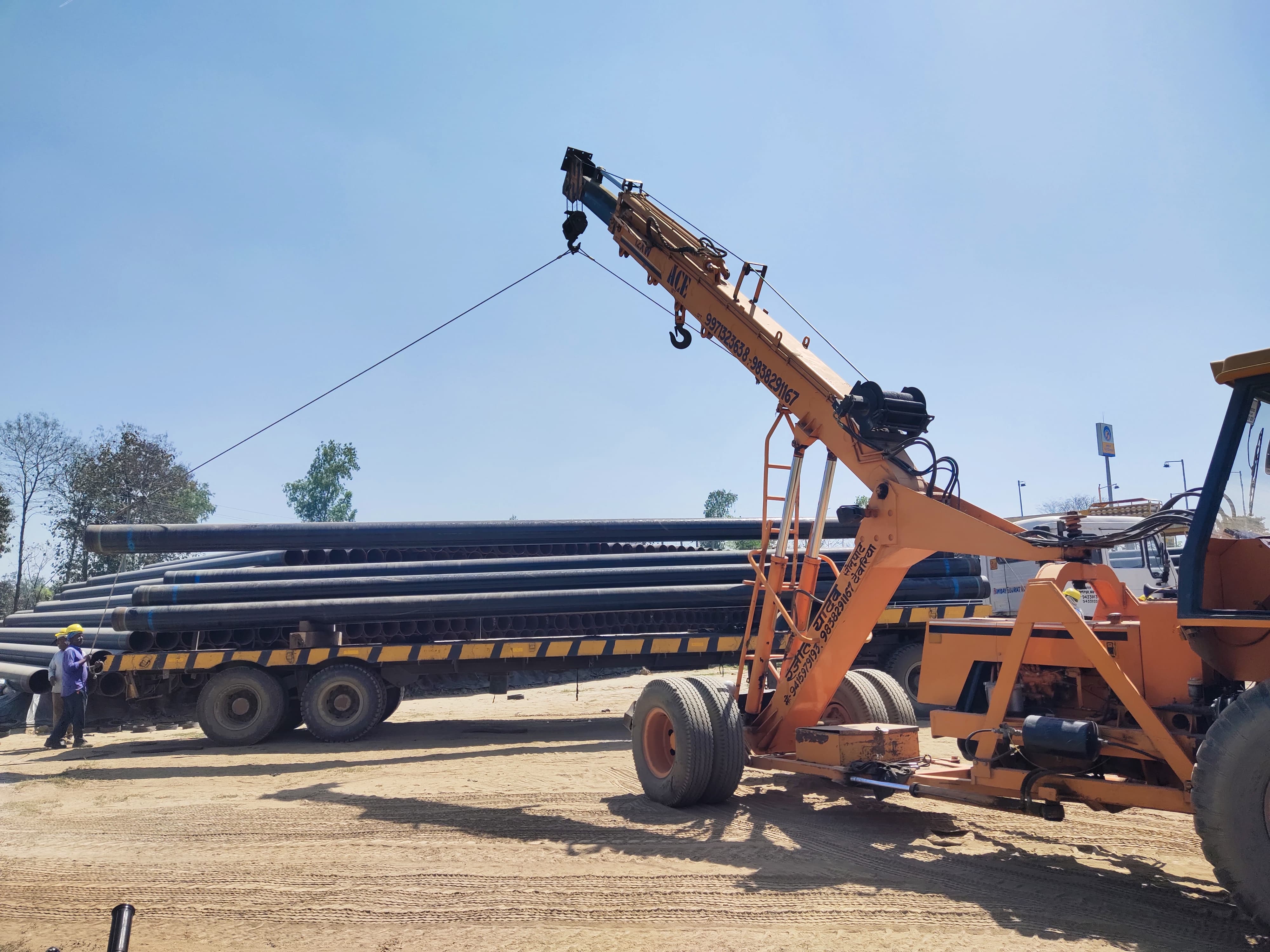 MDPE Pipe Installation